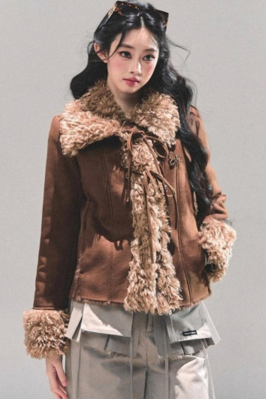 French Winter Fur Coat