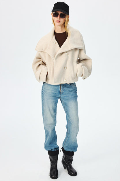 Narrow Suede Cowhide Brown Belt