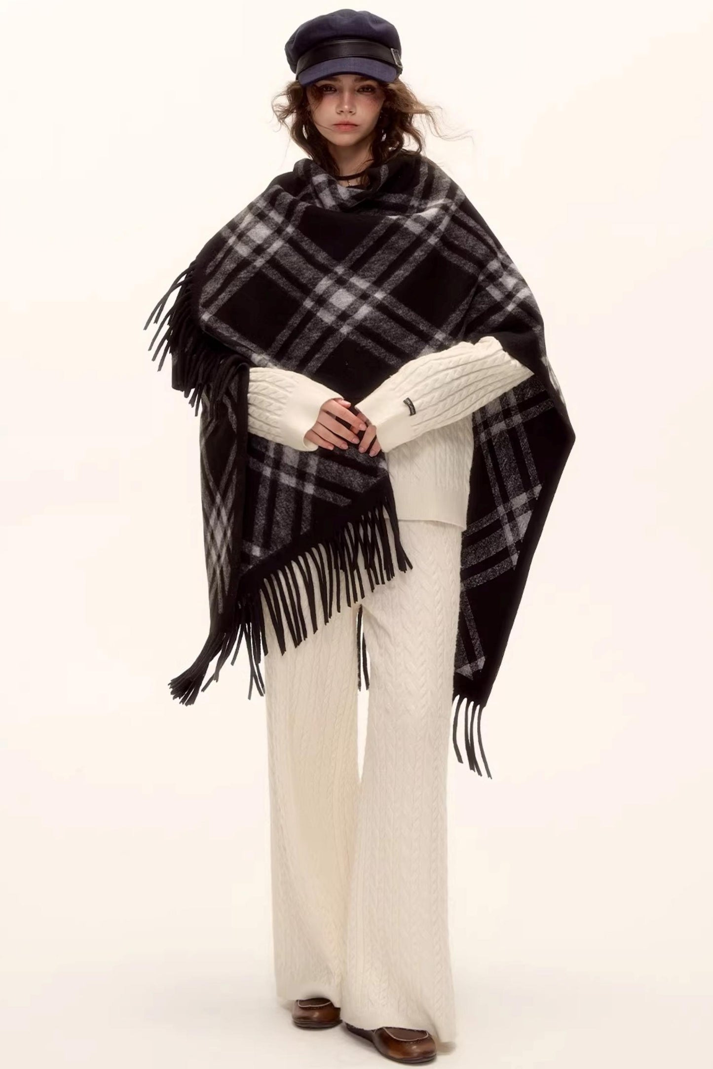 Knitted Jacket Pants Set-Up