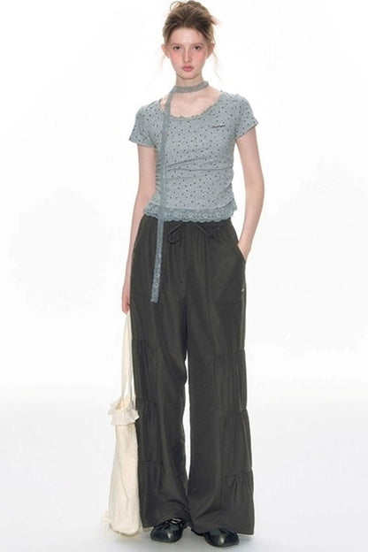 Star Lace Sweet Shirt