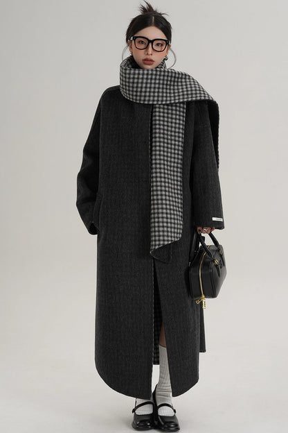Classic Wool Tweed Coat