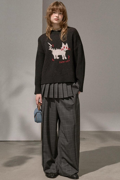 Winter Fur Drop Sweater