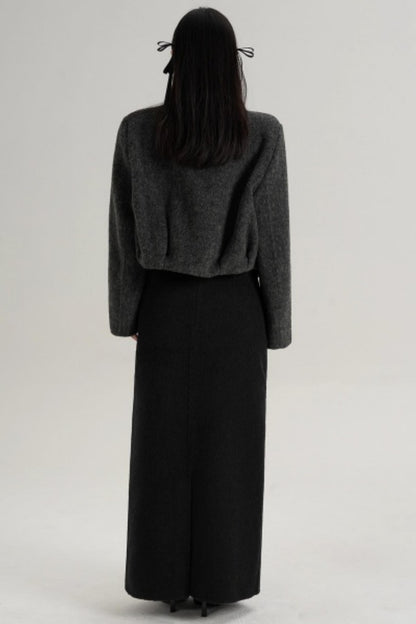 Double-Sided Woolen Coat