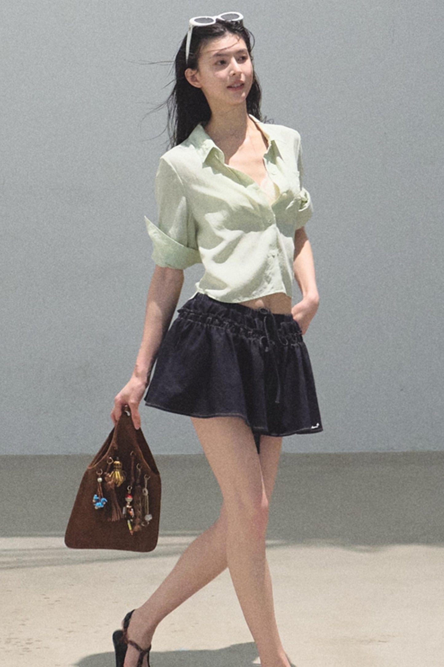 Lake Lyocell Beaded Shirt