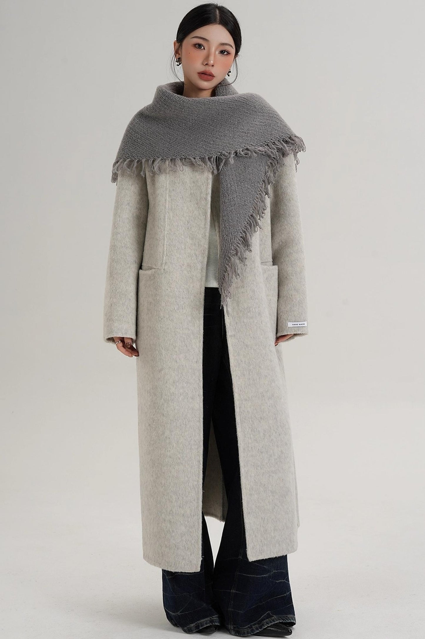 Elegant Double-Sided Woolen Coat