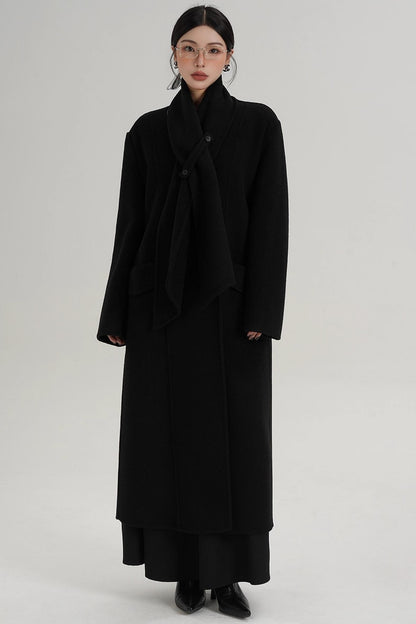Wool Reversible Coat
