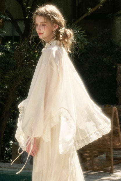 Galaxy Lace Shirt Jacket