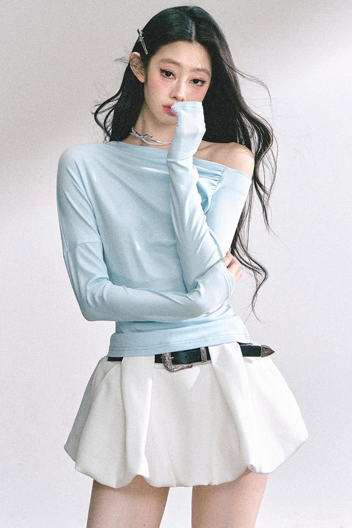 Korean Minimalist Top