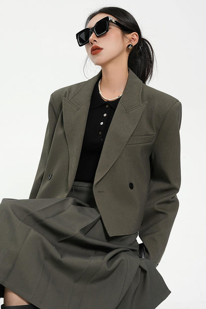 Temperament Long-Sleeve Blazer