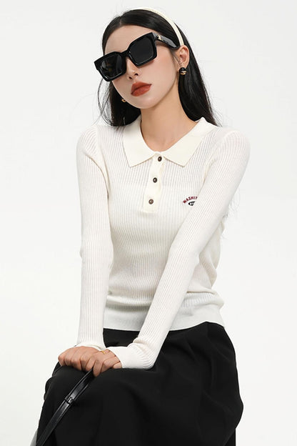 Slim Fit Knit Pullover Sweater