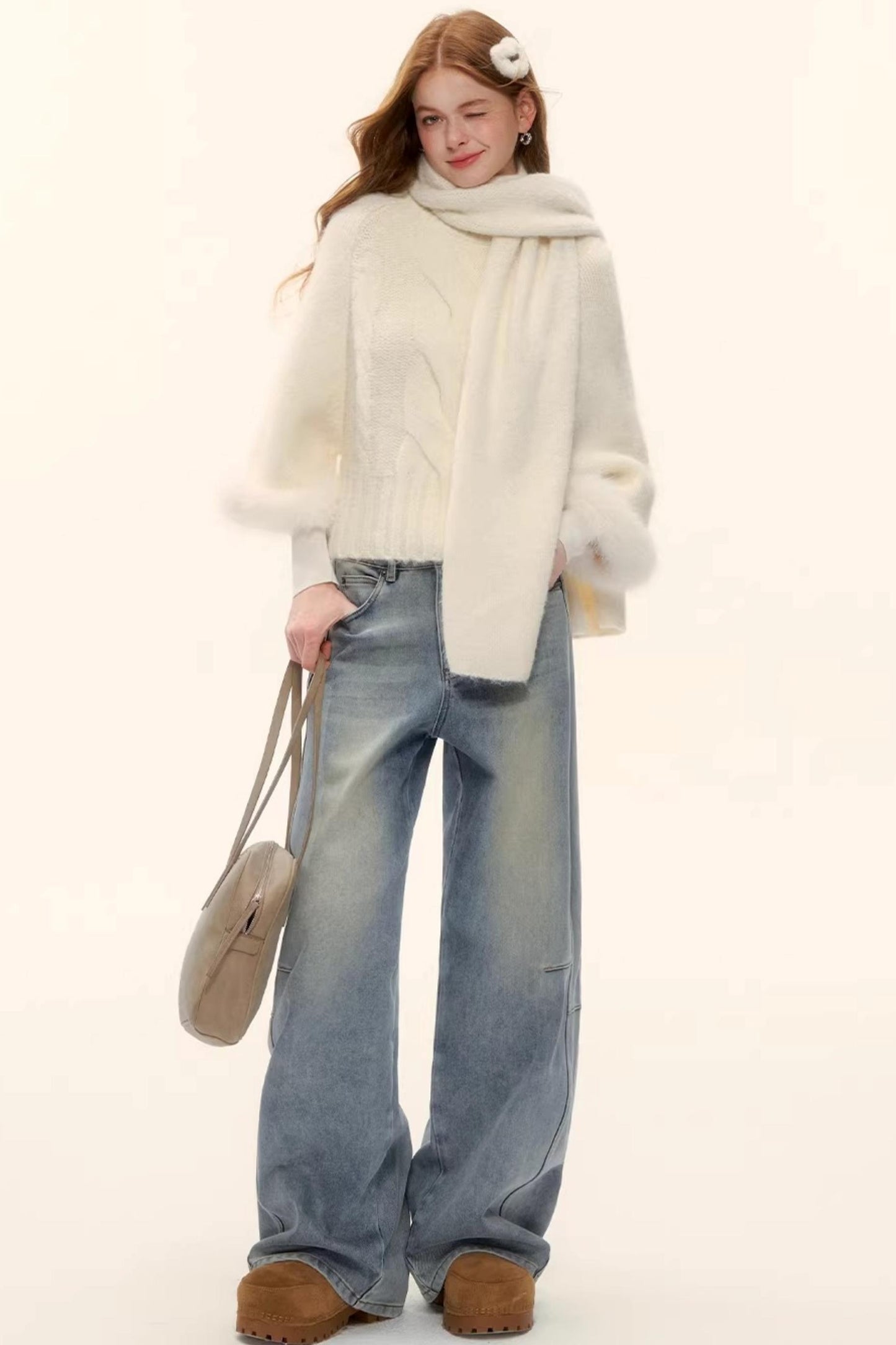 Winter Celebration Wool Sweater Set