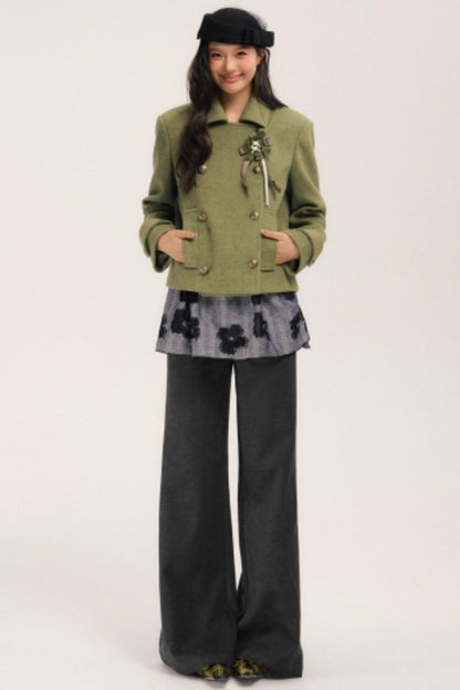 Casual Flared Slimming Pants