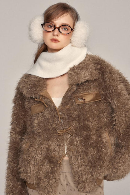 Versatile Suede Long Sleeve Jacket