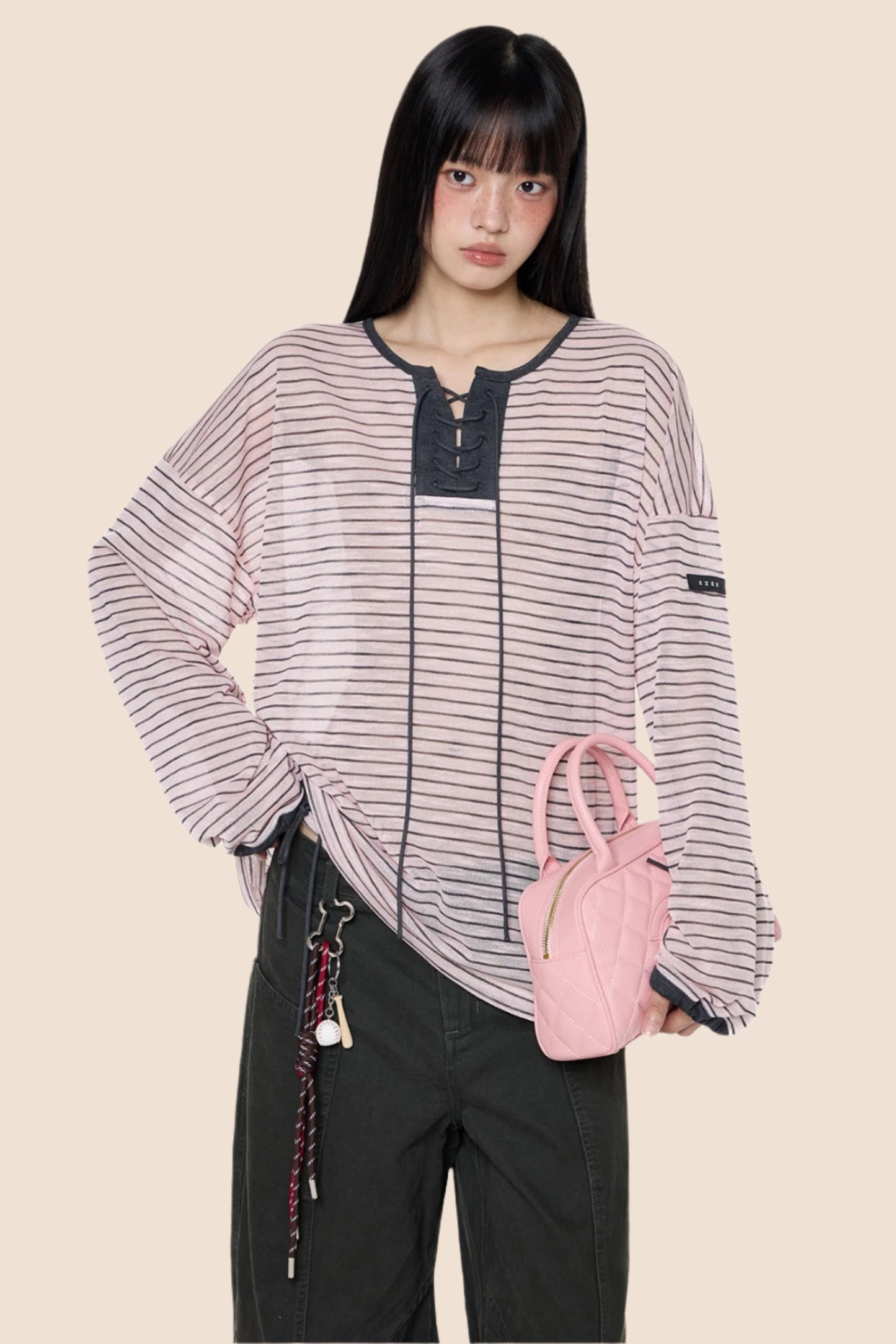 Summer Striped Long Sleeve T-Shirt