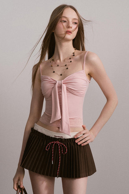 Design Sense Bow Waist Suspender Set