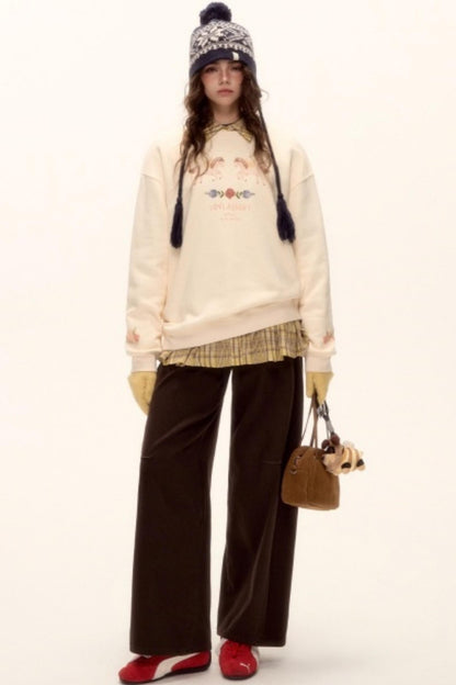 Scimitar Red Belt Denim Pants