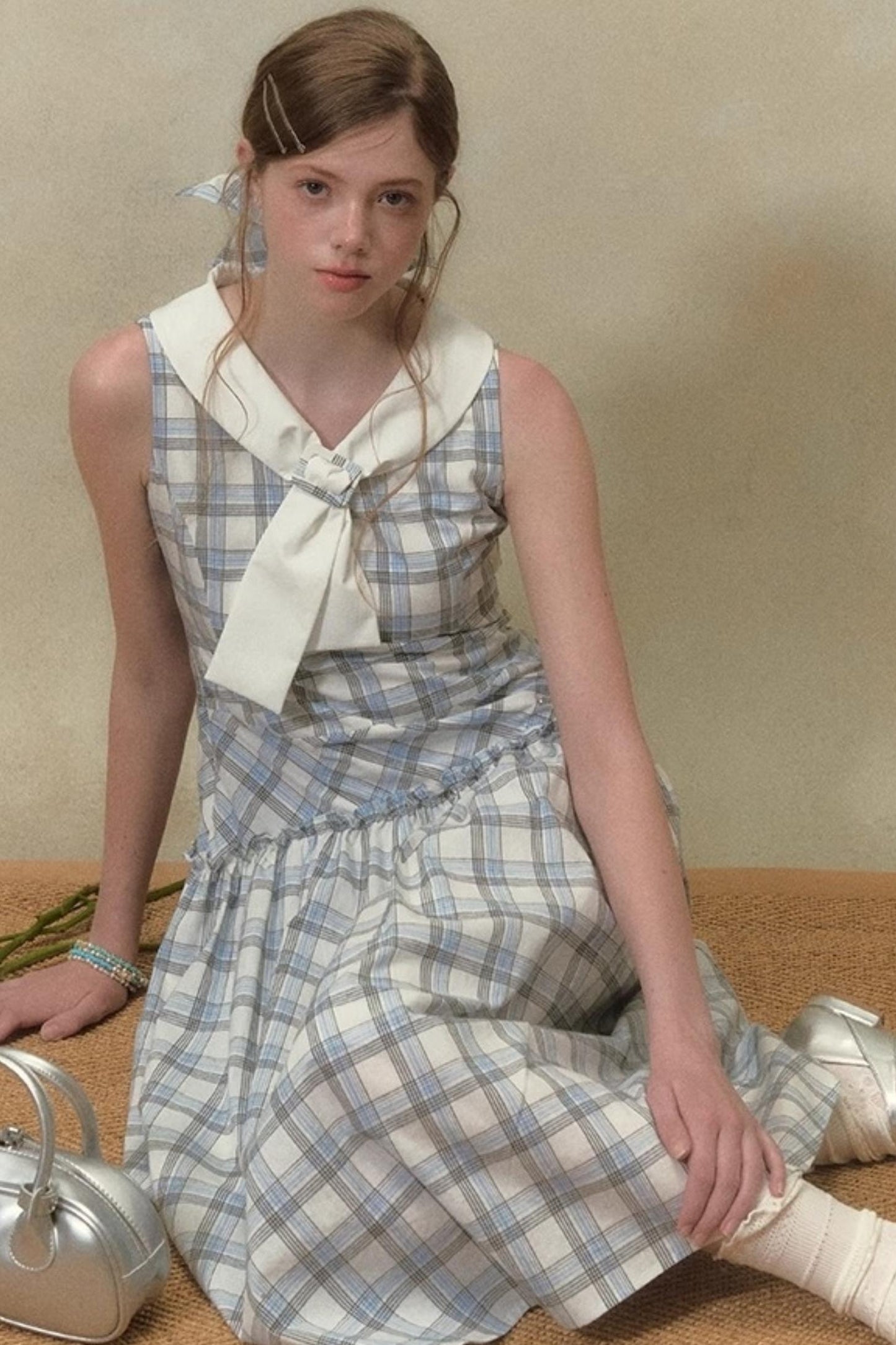 Chic V-Neck A-Line Dress