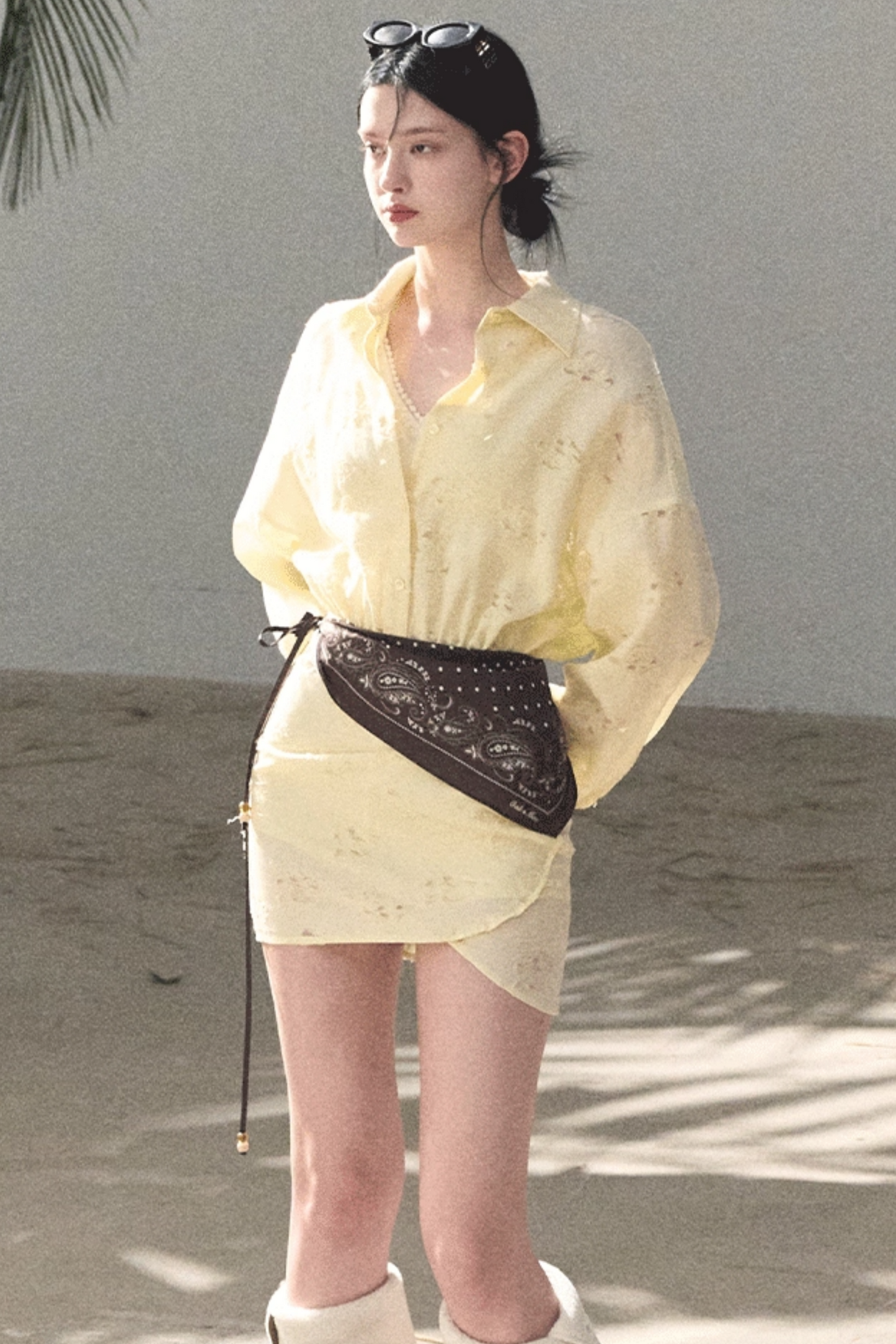 Jacquard Silk Dress Scarf Set