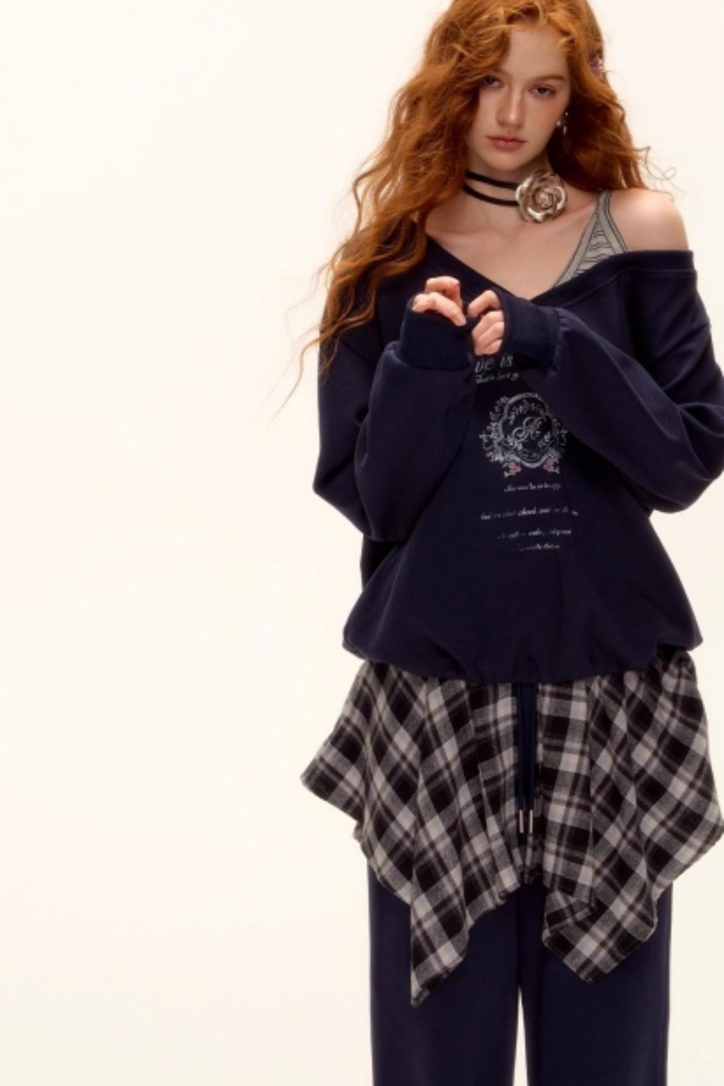 Asymmetrical Striped Patchwork Set-Up