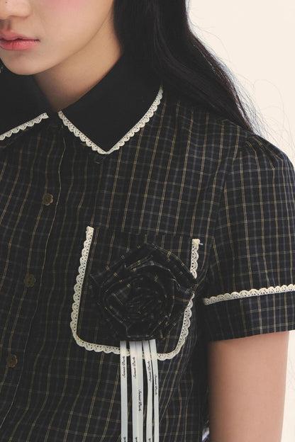 Handmade Flower Brooch