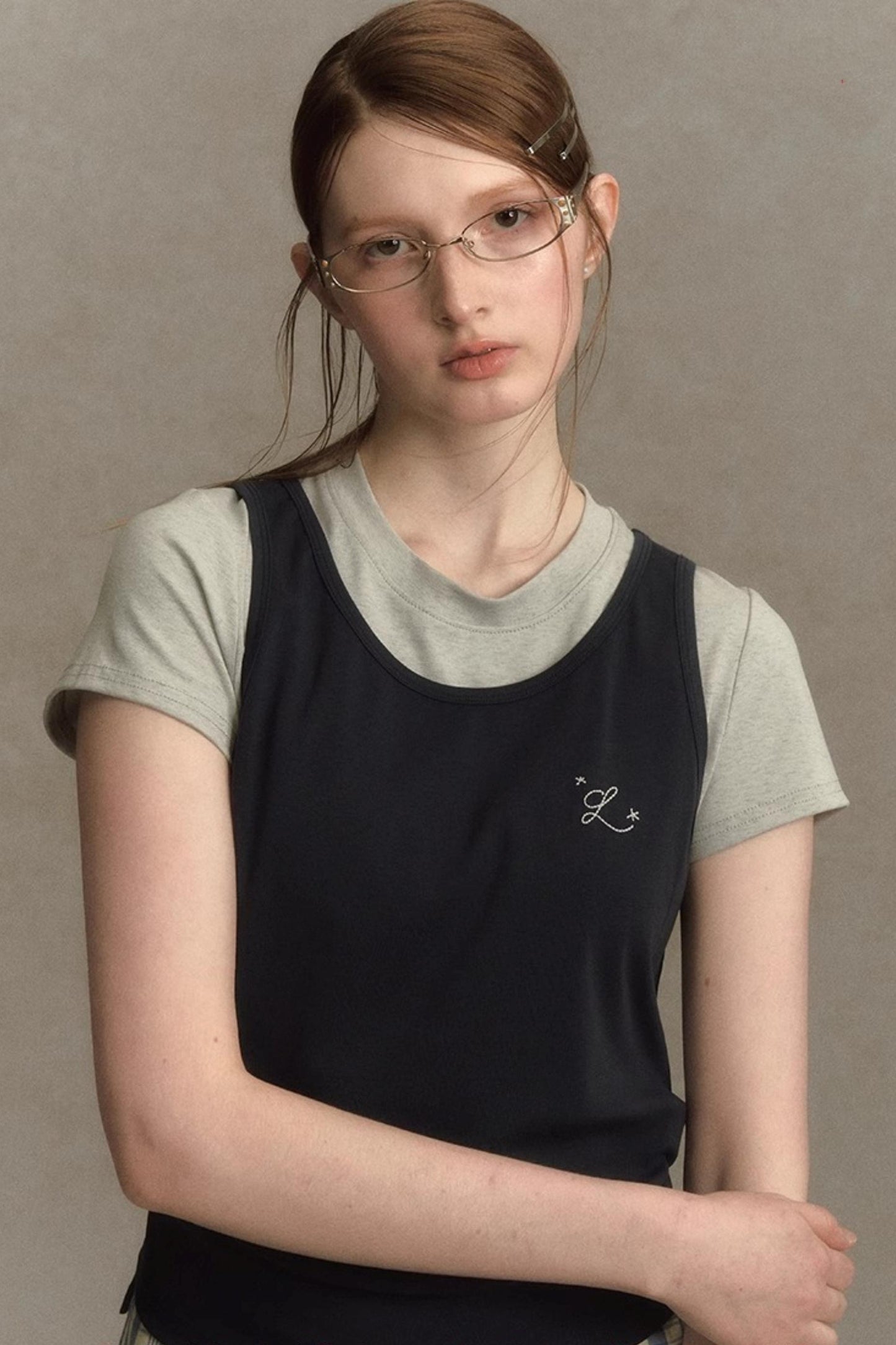 Slim Fit Two-Piece Tee