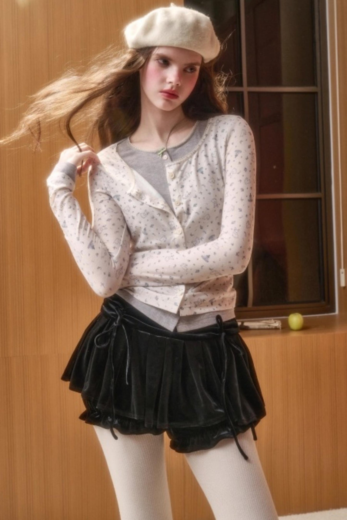 Little Fluffy Rabbit Cardigan