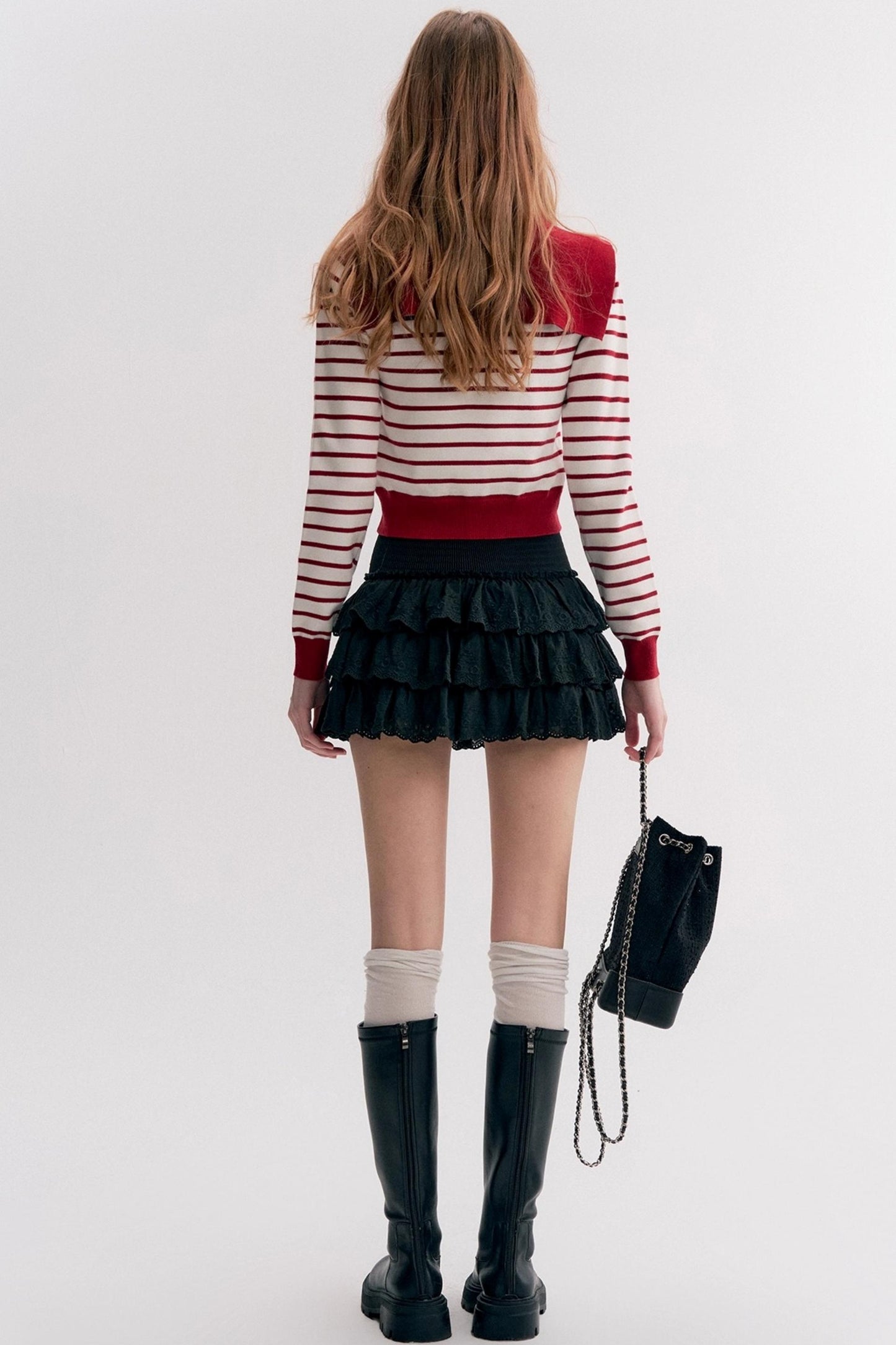 Balletcore Lace Cake Skirt