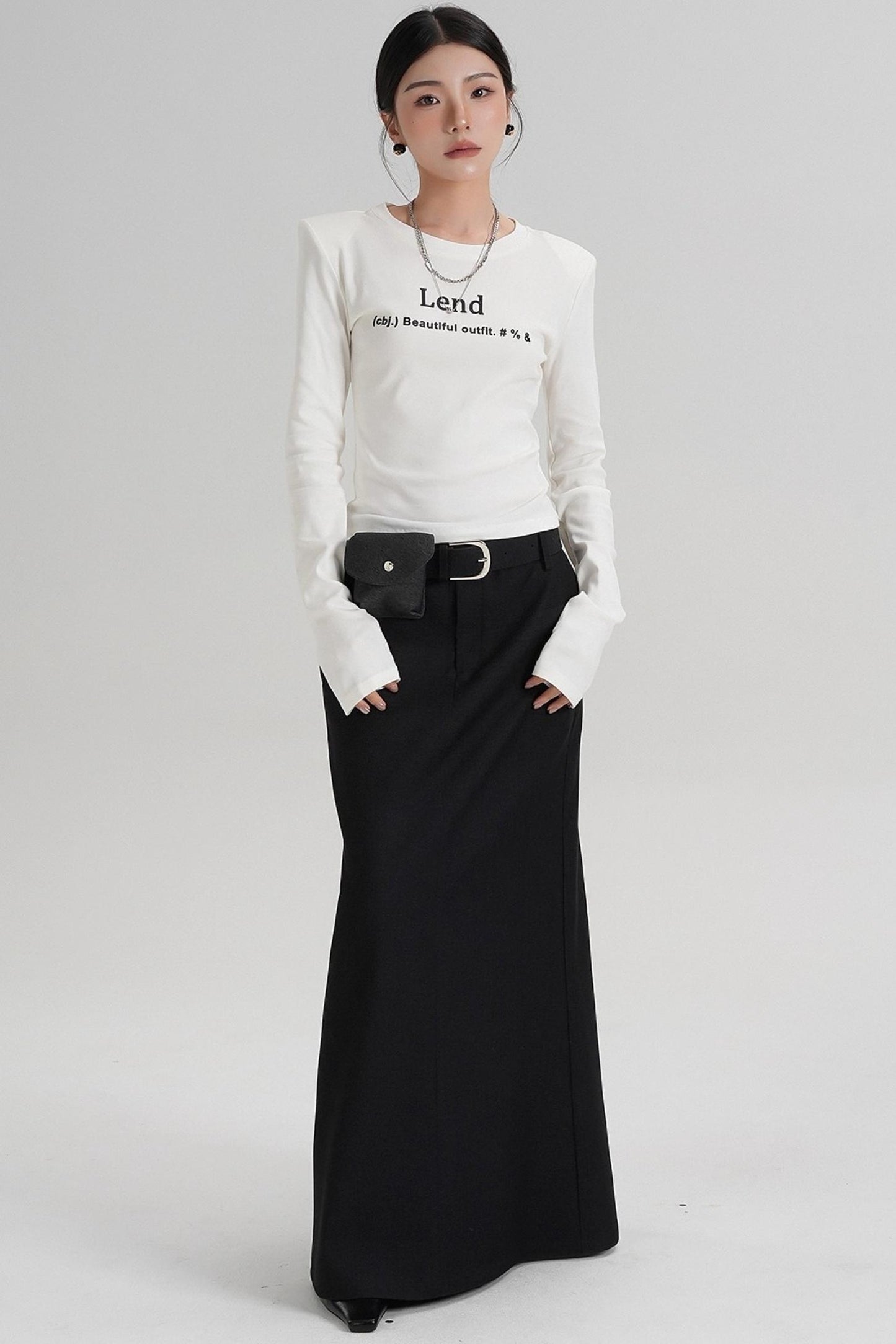 Crewneck Cotton Shirt