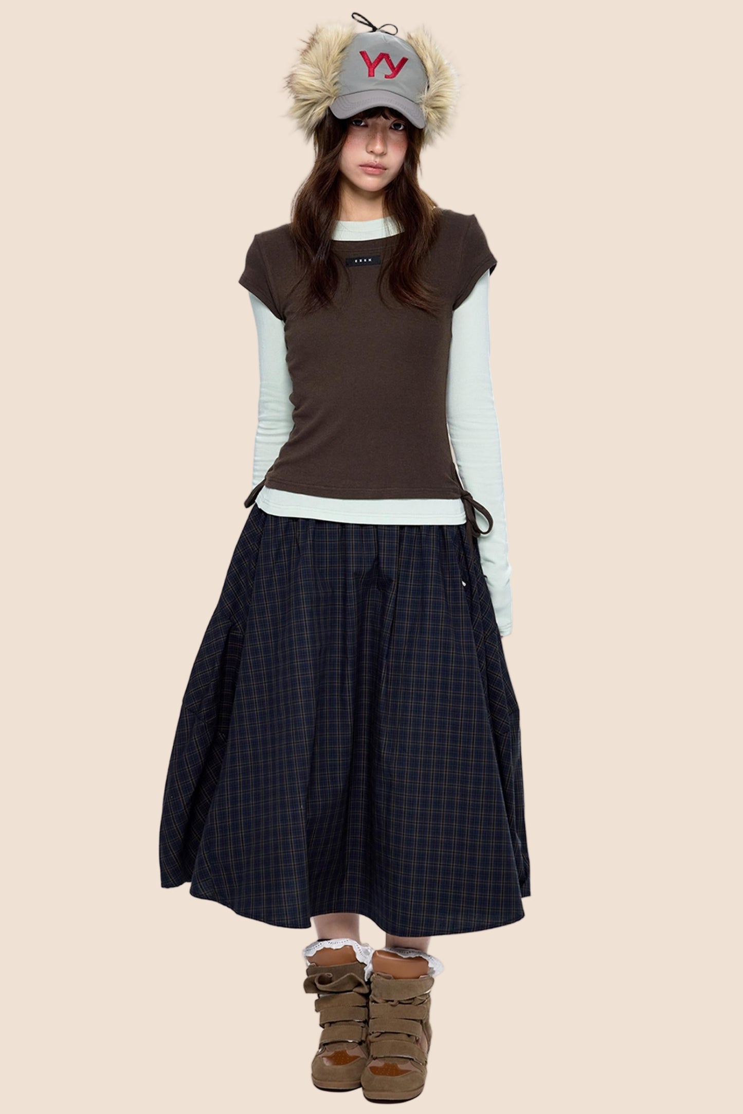 Elegant Layered Vintage Top