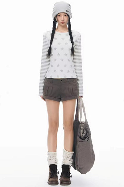 Star Stripe Slim Fit Top