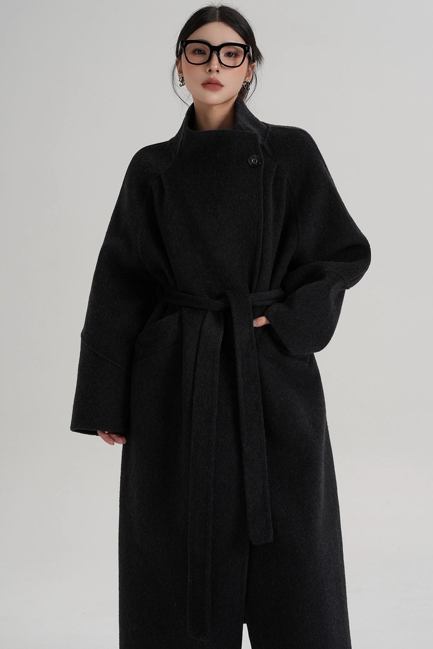 Elegant Wool Reversible Jacket