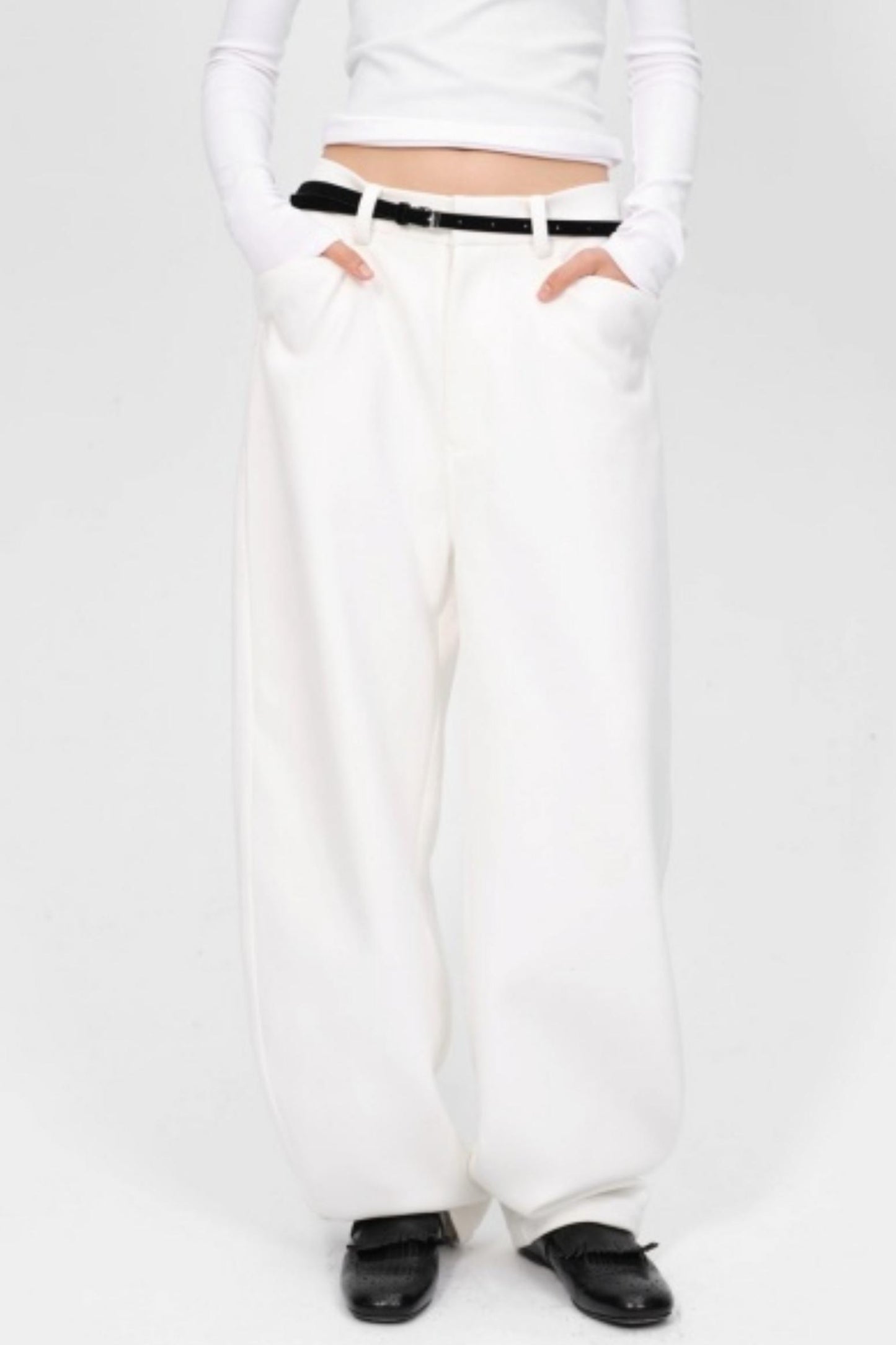 Winter Wide-Leg Sweatpants