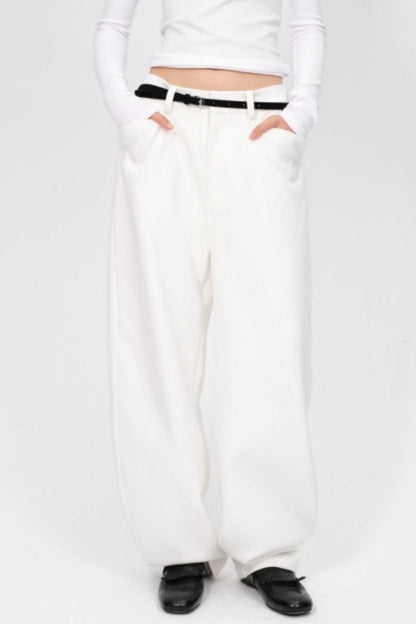Winter Wide-Leg Sweatpants