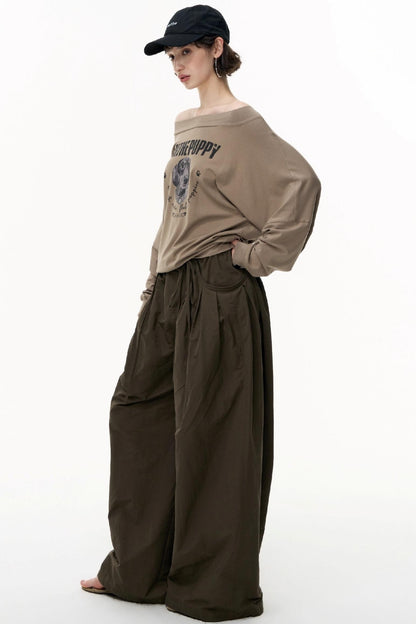 Puppy Print Long Sleeve T-shirt