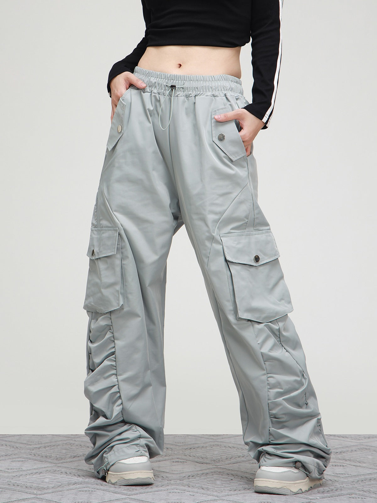 American Retro Straight Loose Pants