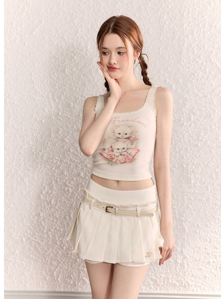 ORIGINAL CAT T-SHIRT SLIM TOP