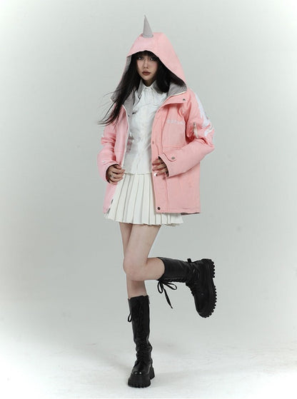 Early Pink Padded Jacket