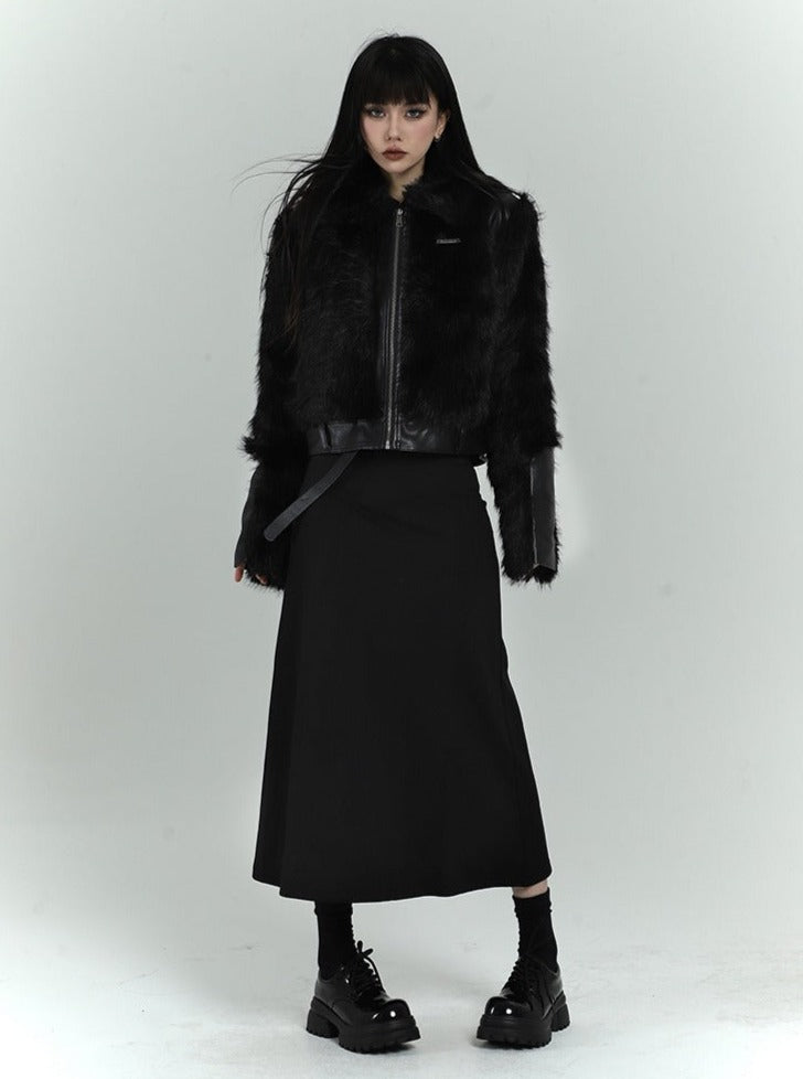 Imitation Fur Wool Lamb Jacket