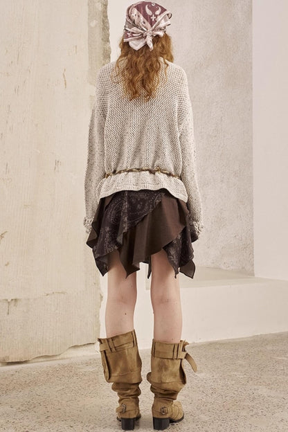 Vintage Crocheted Cardigan