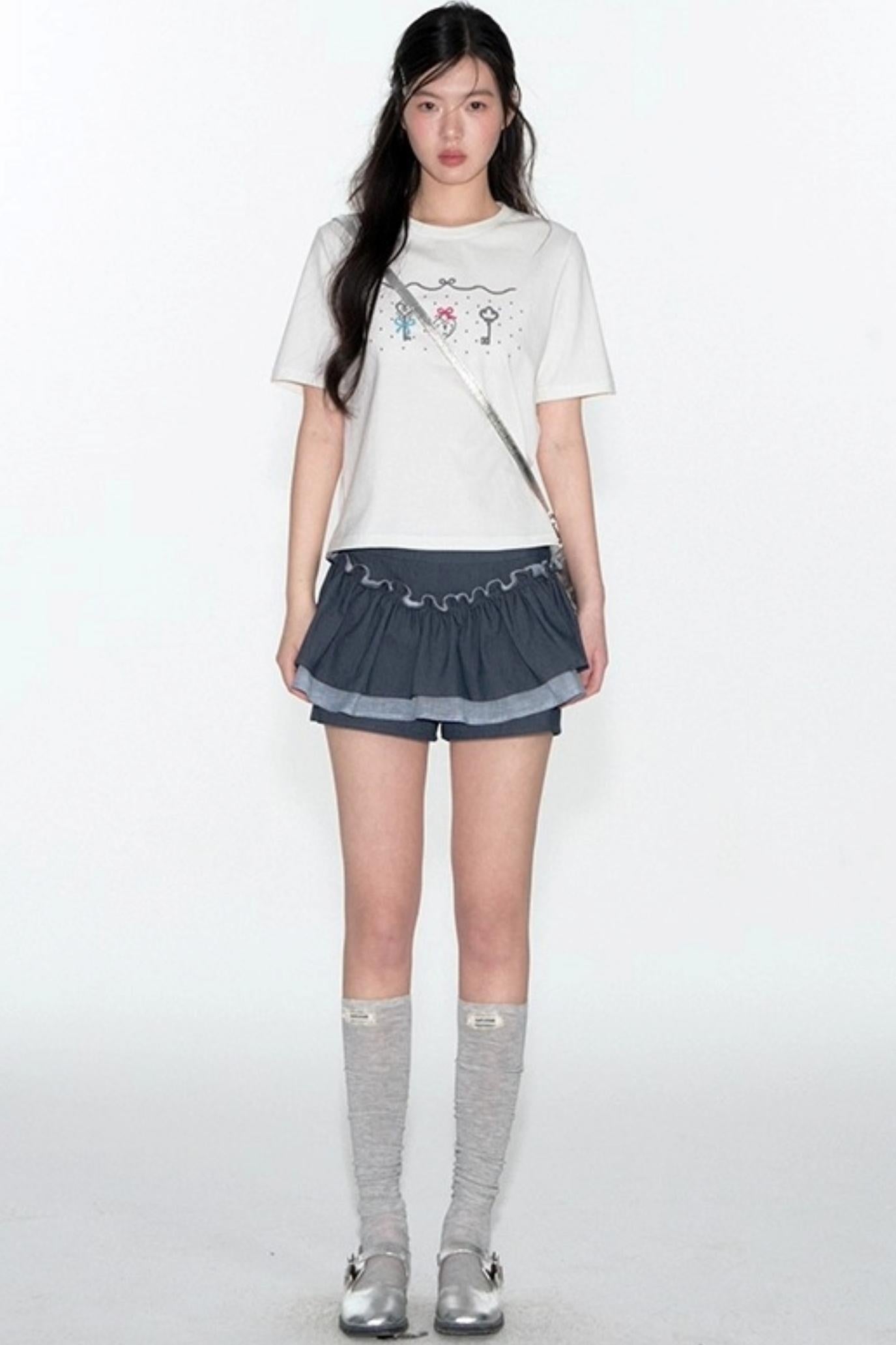 Original Lace Culot Skirt