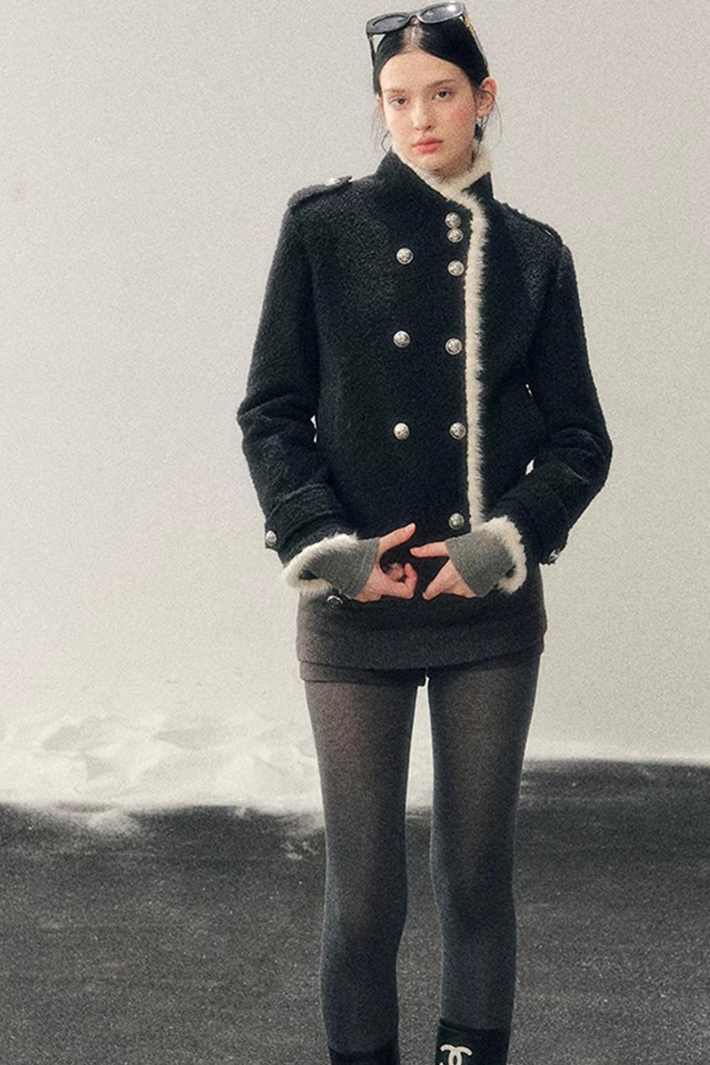 Whispers of Winter Thick Woolen Coat