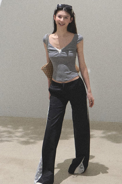 Whispering V-Neck Tee