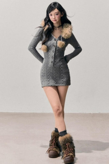 Twilight French Sweater Dress