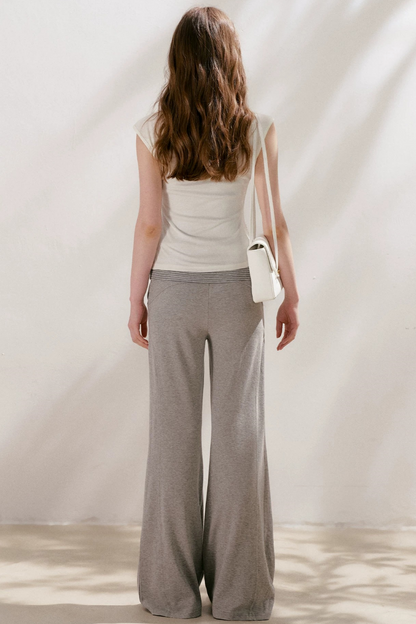 Lyocell Striped Halter Top Set-Up