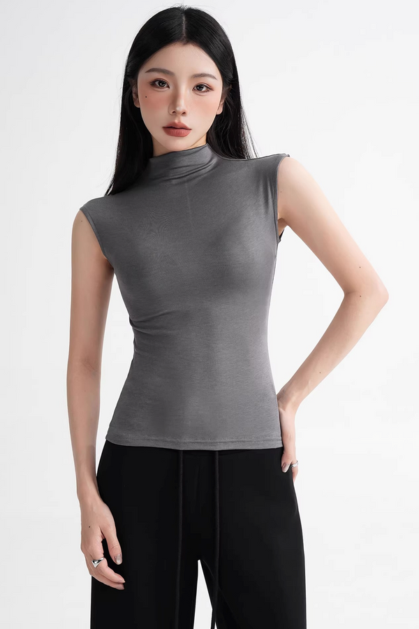 Mulberry Silk Sleeveless Top