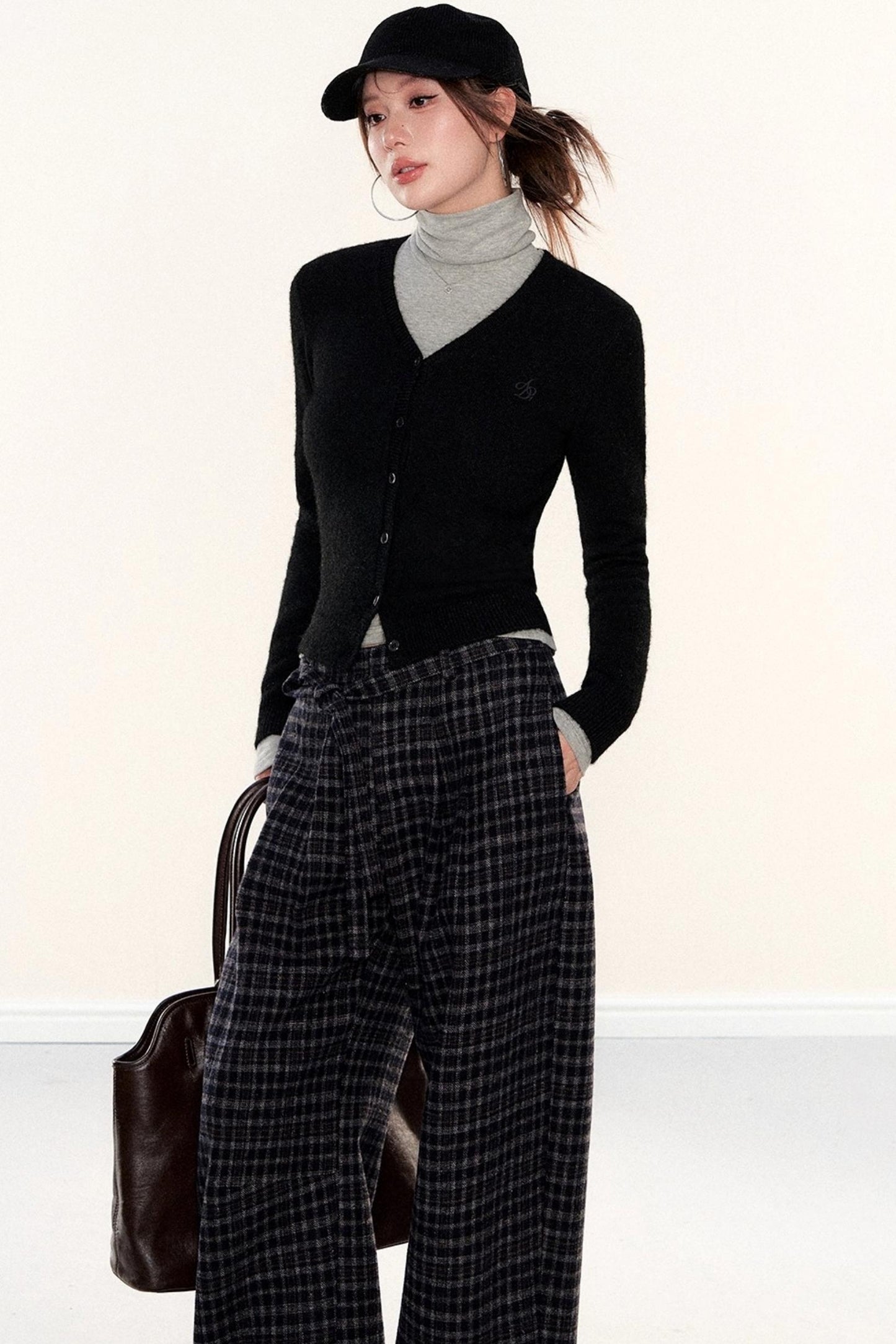 High-Neck Slimming Top