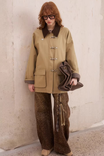 후드 재킷 작업복 세트