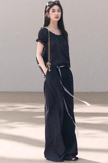 Pure Cotton Embroidered Doll Top