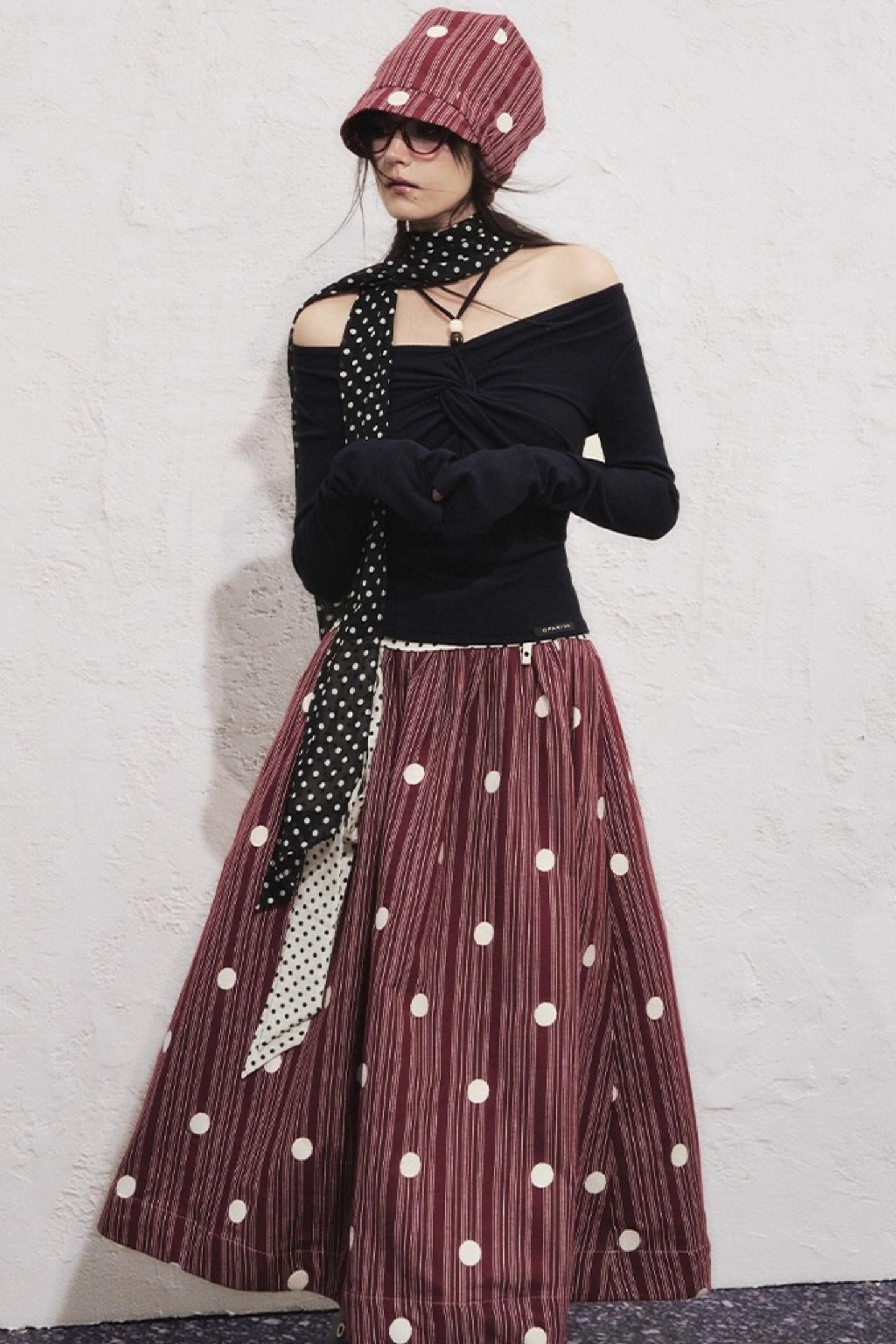 Sunset One-Shoulder T-Shirt