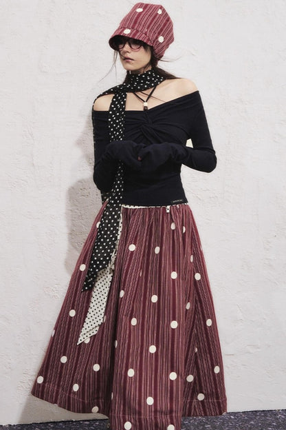 Sunset One-Shoulder T-Shirt